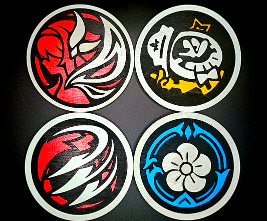 Character Coasters: Team Bundles