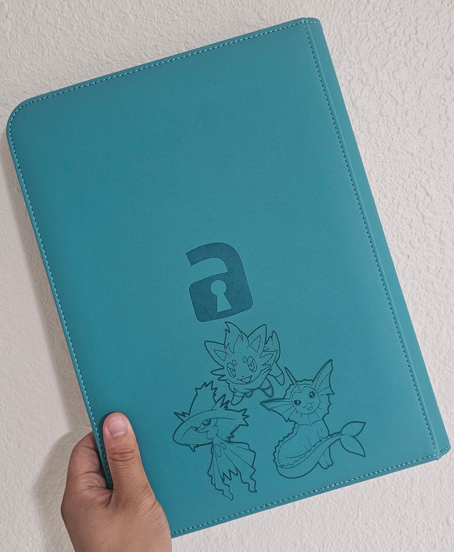 Custom Laser Engraved Card Binder
