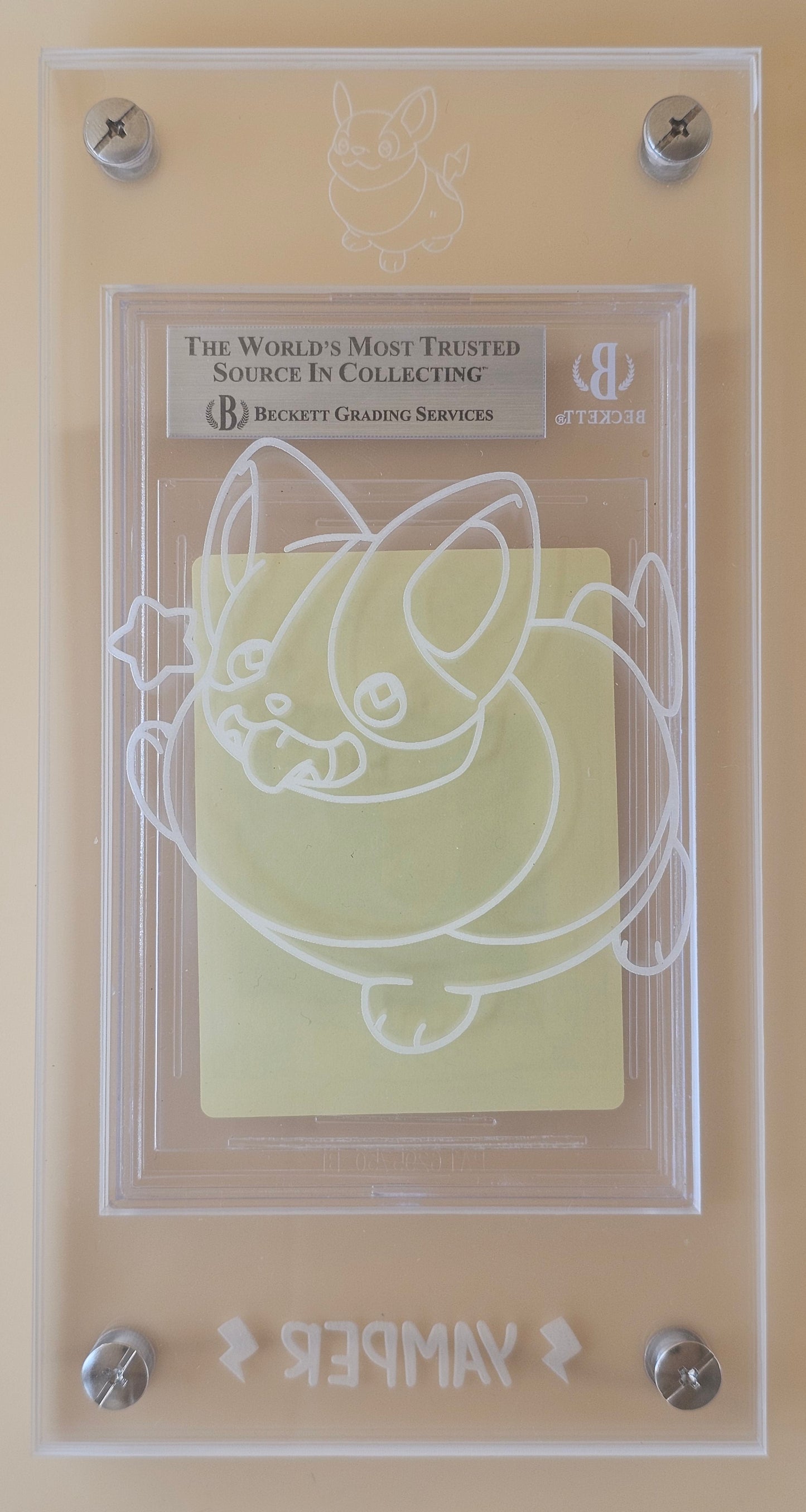 Custom Graded Trading Card Holder
