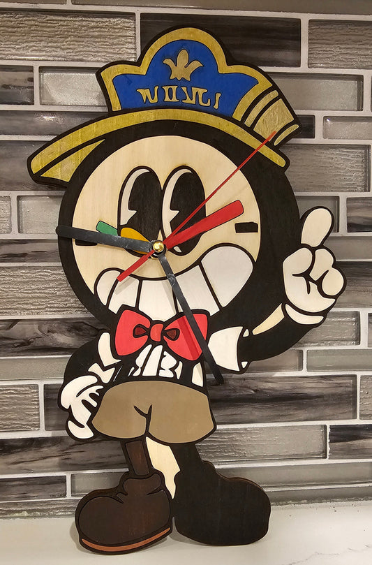 Functioning Clock Character