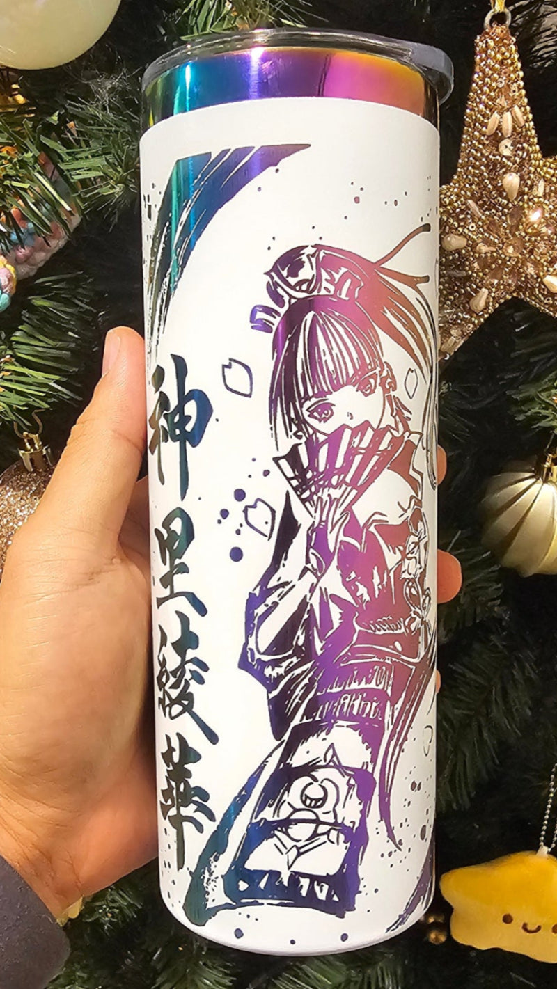 Custom Rainbow-Plated Tumblers