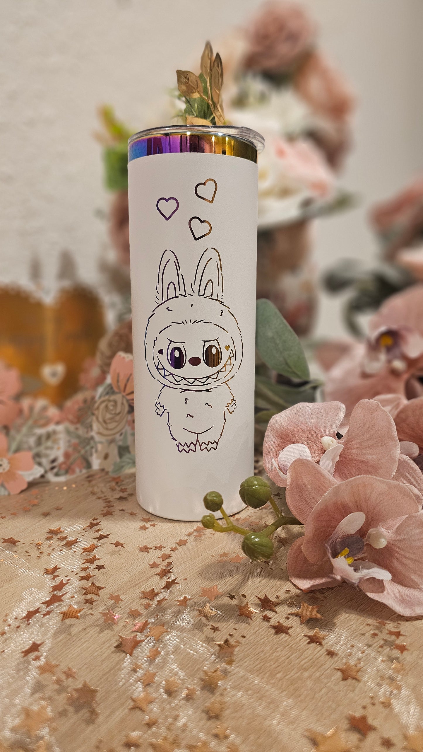 Custom Rainbow-Plated Tumblers